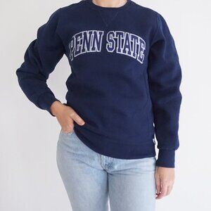 Russell Athletic Penn State Navy Crewneck Sweatshirt Collegiate S